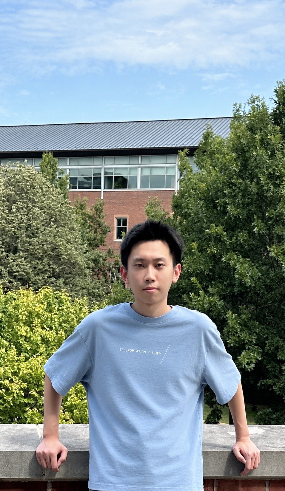 Bang Xiao on the UIUC campus